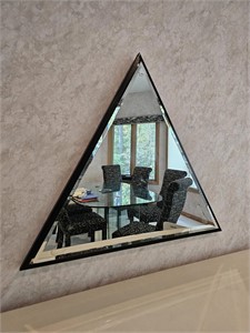 pyramid mirror 37"x37"x37"
