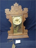 ANTIQUE SESSIONS KITCHEN CLOCK***WORKS!**