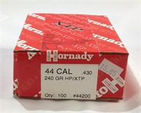 Hornady 44Cal to 40 GR hp/xtp bullets for reload