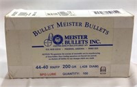 Unopened box 44–40 200 gr bullets for reload