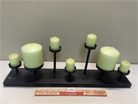 DIFFERENT LEVELED CANDLE HOLDER