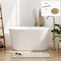 FerdY Shangri-La 47" Acrylic Freestanding Bathtub