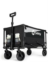 New Sekey Collapsible Foldable Wagon with 220lbs