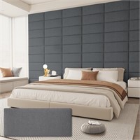 Upholstered Tufted Bed Headboard for Twin Size Bed