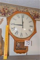 Vintage Wall Clock - Works - United Clock Corp.