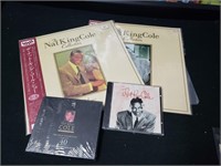 NAT KING COLE COLLECTION - LASER DISCS +