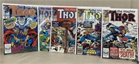 Marvel comics the mighty Thor comic book lot