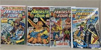 (4) fantastic four marvel comic books issue 167