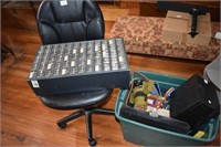 Office Chair & Storage Boxes, Tools & Electrical &
