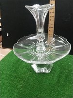 Glass vase / serving tray