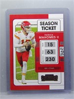 Patrick Mahomes 2021 Contenders