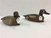 Lot of 2 Gary Lawrence Greene, NY Drake Decoys