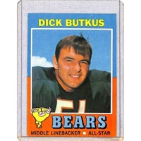 1971 Topps Dick Butkus Nice Shape