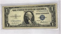 Of) 1935-F Blue Seal Silver Certificate good