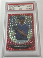 2013 Bowman Prospect #BP6 D. Salazar RC /25 PSA 10