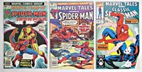(3) MARVEL COMICS FEATURING SPIDER-MAN