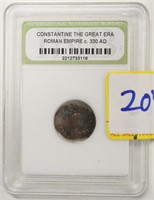 Constantine The Great Era Roman Empire Coin