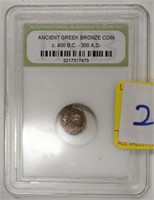 Ancient Greek Bronze Coin