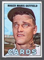 Roger Maris 1967 Topps Card number 45