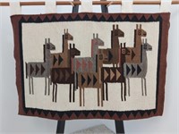 Peruvian Wool Wall Hanging Tapestry