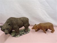 Wood Carved Bear,Plastic Bear Statues