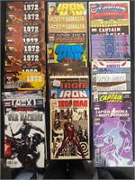 43x Iron Man And Captain America Comic Books