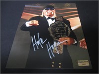 Hulk Hogan signed 8x10 photo COA