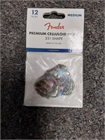 12ct Fender Guitar Picks