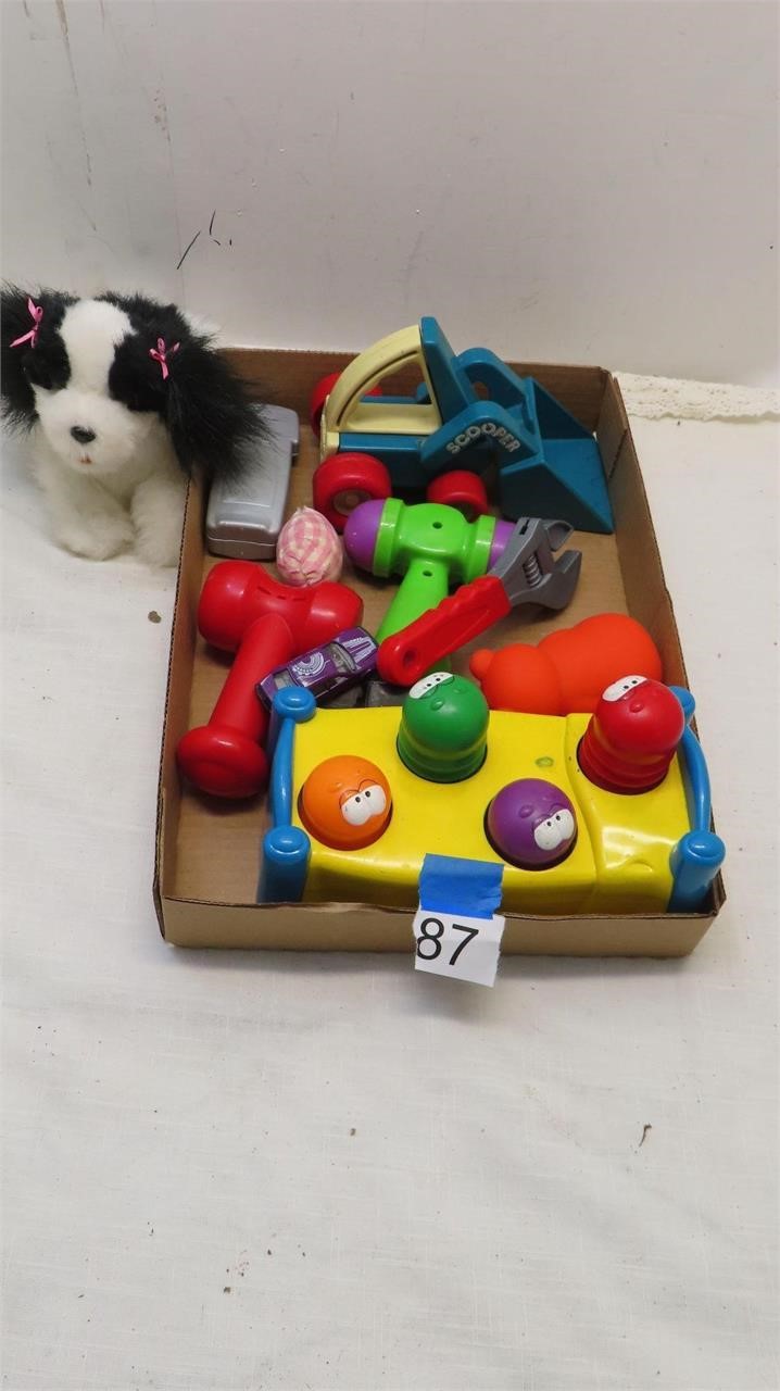 assorted plastic kids toys