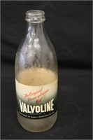 Vintage Valvoline 1 qt. Oil Bottle