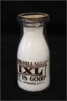 NOB Hill WWII Milk Bottle