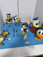 Donald Duck lot w/spoons toys  and more