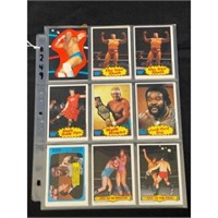 (38) 1985 Topps Wwf Wrestling Cards