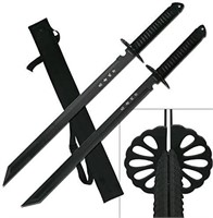 2PC Combo Full Tang 28" Tanto Ninja Katana