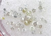 1.00 cts Round Brilliant Natural Diamonds