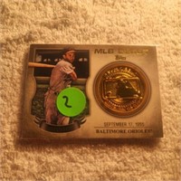 2016 Topps MLB Debut Medallion Brooks Robinson