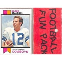 1973 Topps Football Sealed Fun Pack