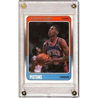 1988 Fleer Dennis Rodman Rookie Card