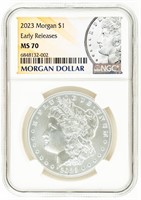 Coin 2023 Early Release Morgan Dollar-NGC-MS70