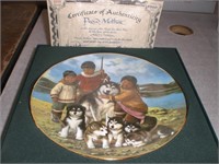 1 Collector Plate with Certificate