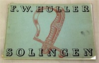 1941 WW2 F.W. Holler sword catalog