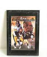 BEN ROETHLISBERGER STEELERS FRAMED 5 x 4