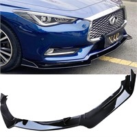 MUCO 3pcs Front Bumper Lip Spoiler Kit Compatible