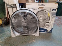 20 Inch Aero Speed Fan New