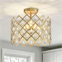 WUZUPS Chandelier  13.4 W  11 H  Gold