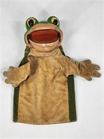 VINTAGE STEIFF FROG HAND PUPPET