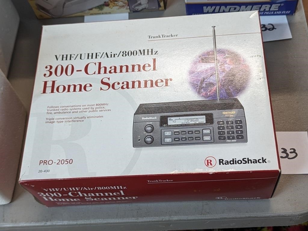 Radioshack Home Scanner