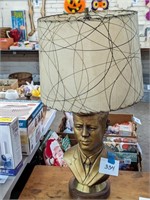 Vintage John F. Kennedy Lamp - 28.5"