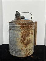 Vintage Galvanized Gas Can