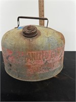 Vintage Galvanized Gas Can